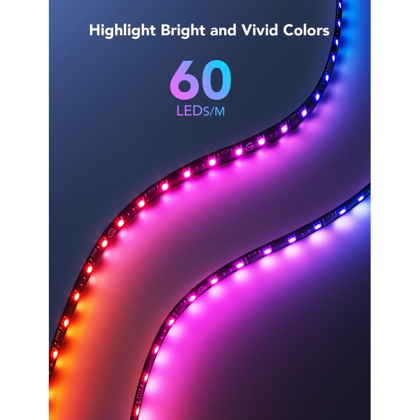 Govee - Dreamview G1 Smart LED RGBIC Φωτισμός οθόνης 27-34» Wi-Fi