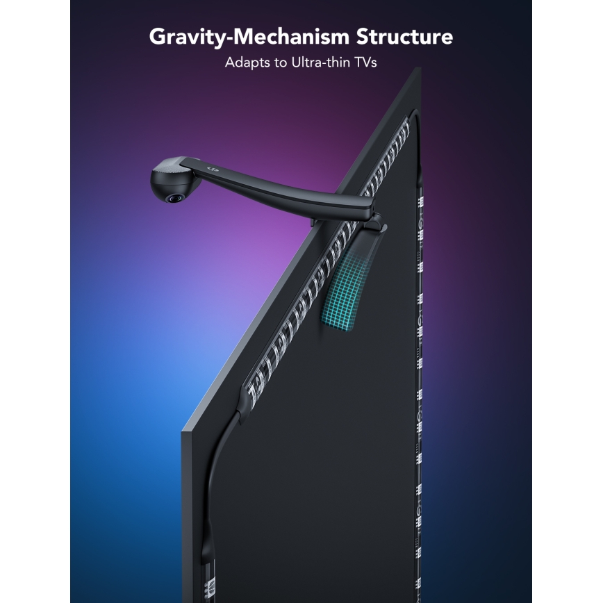 Govee - DreamView T2 DUAL TV 75-85 Έξυπνος οπίσθιος LED φωτισμός RGBIC Wi-Fi + τηλεχειριστήριο