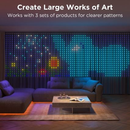 Govee - LED RGB Dimming Εξωτερικού χώρου διακοσμητικά λαμπάκια LED/15W/230V IP65 Wi-Fi