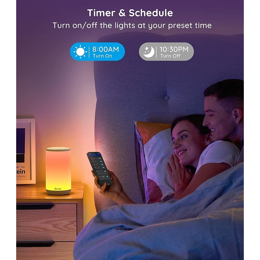 Govee - LED RGBIC Eπιτραπέζιο φωτιστικό  AURA 2 2200-6500K Wi-Fi Matter