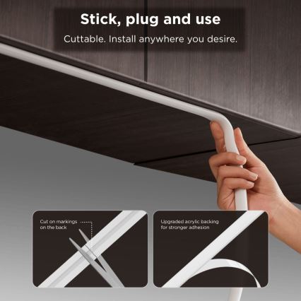 Govee - LED RGBICW Dimmable ταινία COB 3780 diodes 3m Wi-Fi Matter