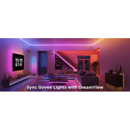 Govee - LED RGBICW Dimmable ταινία COB 3780 diodes 3m Wi-Fi Matter