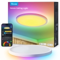 Govee - LED RGBICWW Ρυθμιζόμενο φωτιστικό οροφής LED/29W/230V Ø 30 cm ματ Wi-Fi