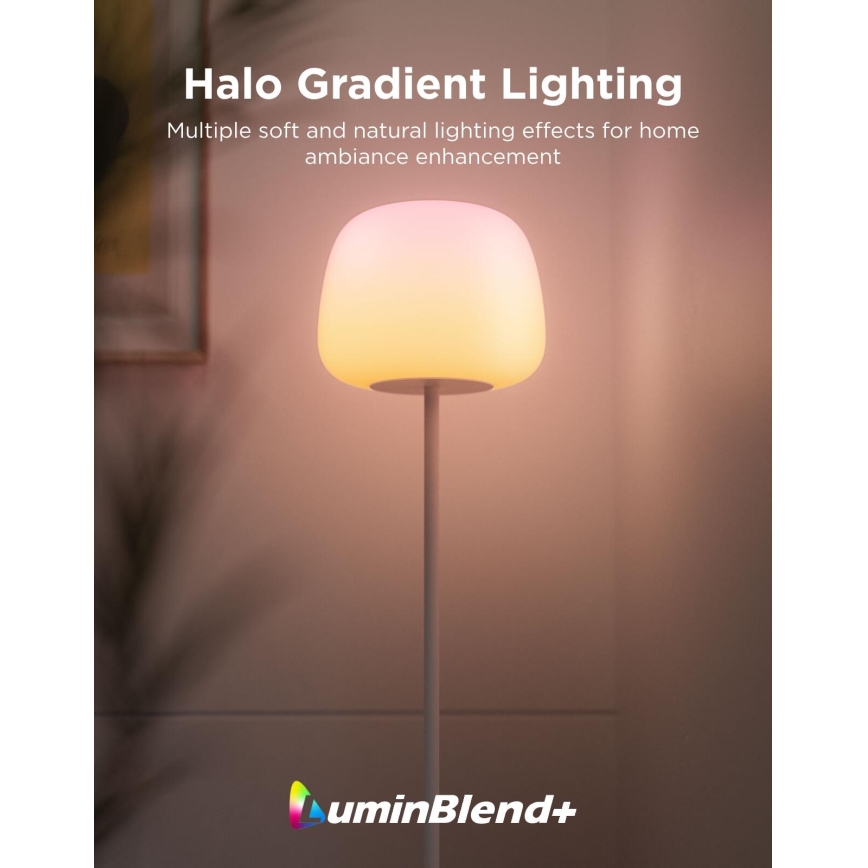 Govee - LED RGBICWW Ρυθμιζόμενο επιδαπέδιο φωτιστικό LANTERN MATTER LED/24W/230V Wi-Fi 160 cm