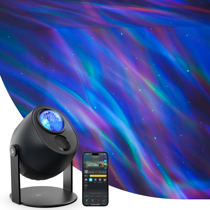 Govee - LED RGBW Galaxy Φωτισμός Projector Pro Wi-Fi Matter