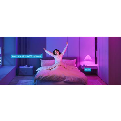 Govee - LED RGBWW Ρυθμιζόμενη λάμπα Smart MATTER E27/12W/230V 2700-6500K Wi-Fi