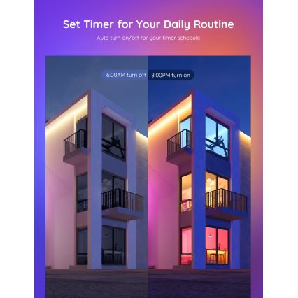 Govee - LED RGBWW Επιτραπέζια λάμπα dimming Smart E27/9W/230V 2700-6500K Wi-Fi