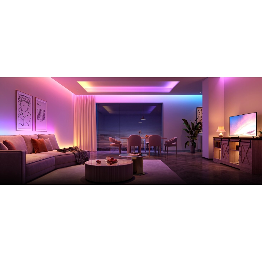 Govee - LED RGBWWIC Dimmable επέκταση ταινίας Strip Light 2 Pro 1m Wi-Fi Matter