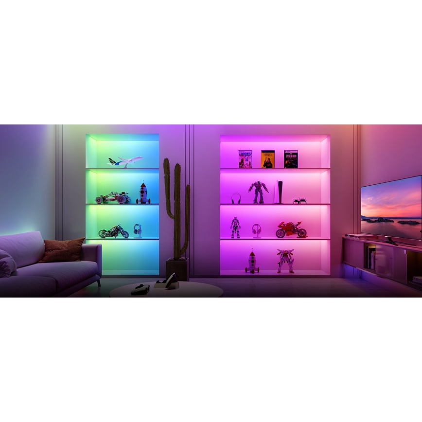 Govee - LED RGBWWIC Dimmable επέκταση ταινίας Strip Light 2 Pro 1m Wi-Fi Matter