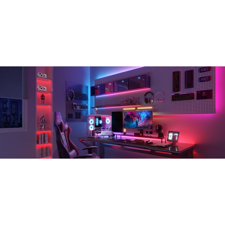 Govee - LED RGBWWIC Dimmable επέκταση ταινίας Strip Light 2 Pro 1m Wi-Fi Matter