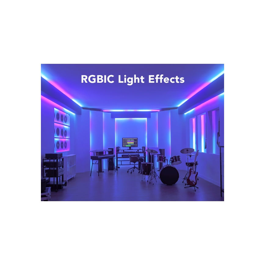 Govee - M1 PRO PREMIUM Smart RGBICW+ LED extension ταινία 1m Wi-Fi Matter