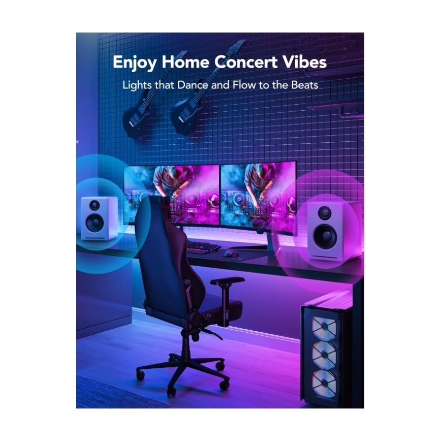 Govee - M1 PRO PREMIUM Smart RGBICW+ Ταινία LED 5m Wi-Fi