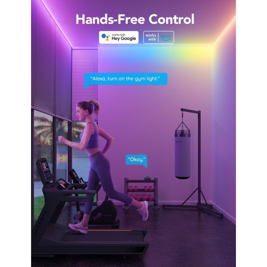 Govee - M1 PRO PREMIUM Smart RGBICW+ Ταινία LED 5m Wi-Fi