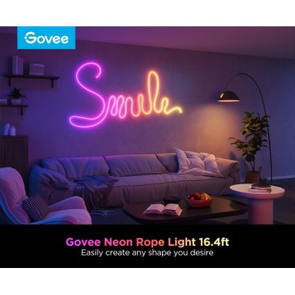 Govee - Neon 2 MATTER εύκαμπτη ταινία LED 5m RGBIC Wi-Fi IP67