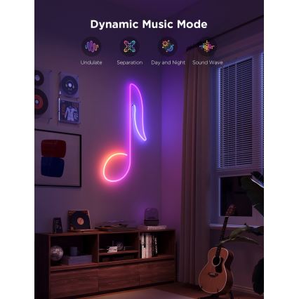 Govee - Neon 2 MATTER εύκαμπτη ταινία LED 5m RGBIC Wi-Fi IP67