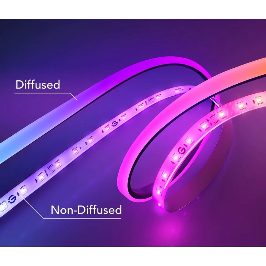 Govee - Neon LED επιτραπέζιος οπίσθιος φωτισμός 3m RGBIC Wi-Fi
