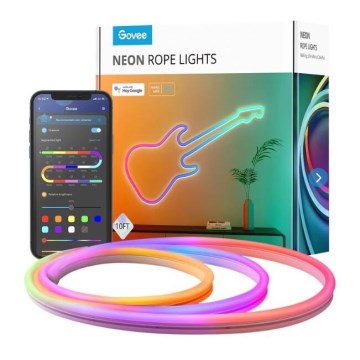 Govee - Neon SMART εύκαμπτη ταινία LED - RGBIC - 3m Wi-Fi IP67