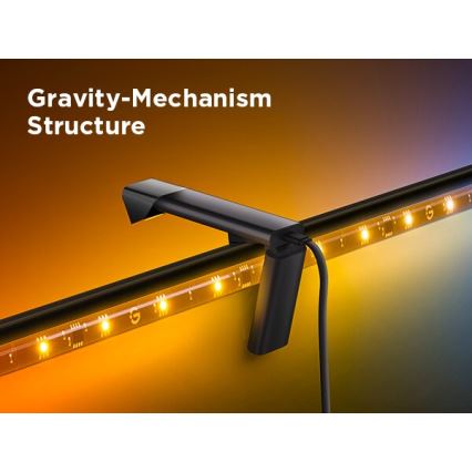 Govee - ΣΕΤ 2x Backlight TV 55-65 SMART LED οπίσθιος φωτισμός RGBICW Wi-Fi