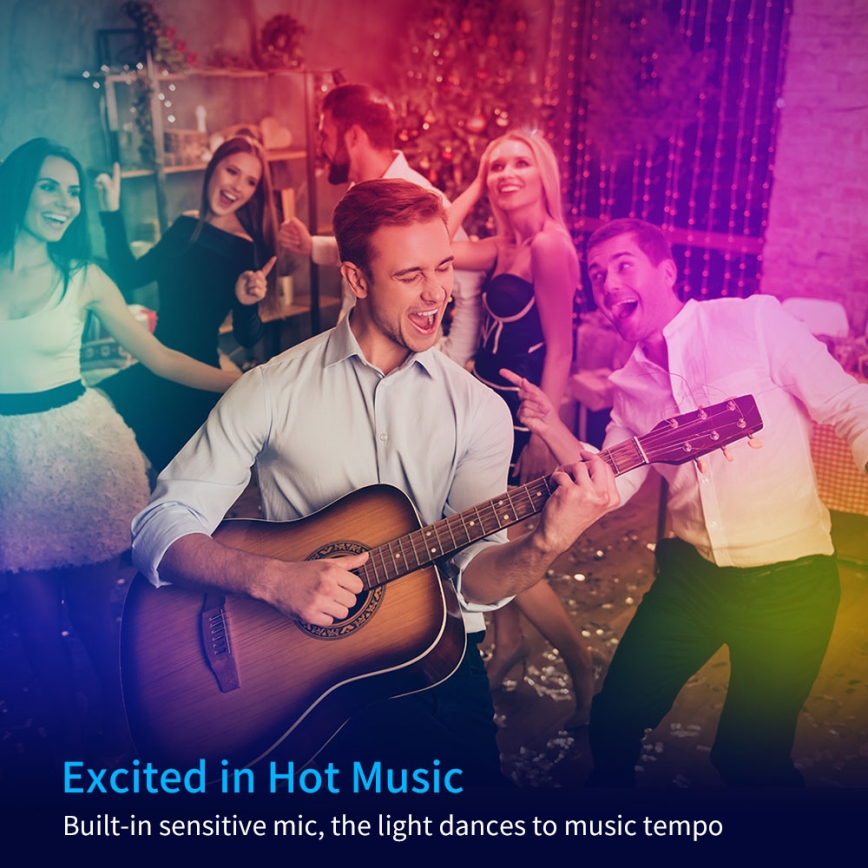 Govee - RGB ρυθμιζόμενη ταινία LED SMART/36W/24V 10m Wi‑Fi