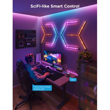 Govee - Smart Gaming (4+1) φωτιστικό τοίχου RGBIC Wi-Fi