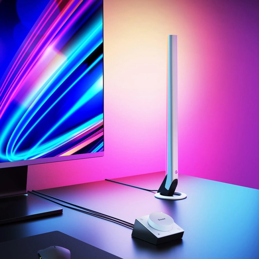 Govee - ΣΕΤ 2x Smart Gaming Wi-Fi LED RGBIC πάνελ + Smart Dual λευκό + τηλεχειριστήριο