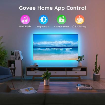 Govee - TV 46-60 SMART LED φωτισμός τηλεόρασης backlight RGB + τηλεχειριστήριο