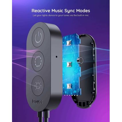 Govee - TV 46-60 SMART RGB LED περιμετρικός φωτισμός + τηλεχειριστήριο