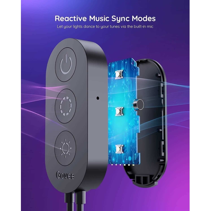 Govee - TV 46-60 SMART RGB LED περιμετρικός φωτισμός + τηλεχειριστήριο
