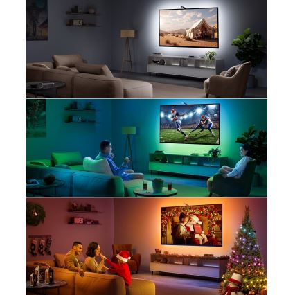 Govee - TV Backlight 3 Lite TV 55-65 SMART LED οπίσθιος φωτιαμός RGBICW Wi-Fi IP67 + τηλεχειριστήριο