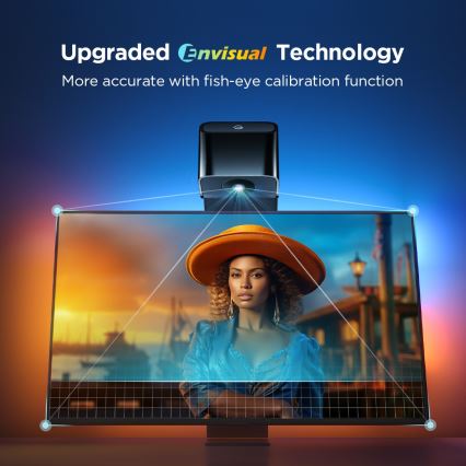 Govee - TV Backlight 3 Lite TV 55-65 SMART LED οπίσθιος φωτιαμός RGBICW Wi-Fi IP67 + τηλεχειριστήριο