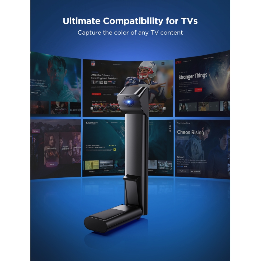 Govee - TV Backlight 3 Lite TV 55-65" SMART LED οπίσθιος φωτιαμός RGBICW Wi-Fi IP67 + τηλεχειριστήριο