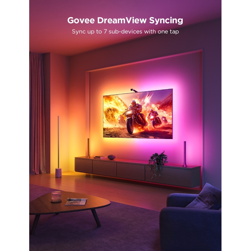 Govee - TV Backlight 3 Lite TV 75-85» SMART LED οπίσθιος φωτισμός RGBICW Wi-Fi IP67