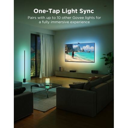 Govee - TV Backlight 3 Pro 75-85 Έξυπνος LED περιμετρικός φωτισμός για τηλεοράσεις RGBIC με Wi-Fi