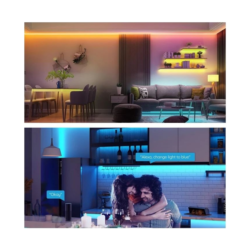 Govee - Wi-Fi RGB Smart Ταινία LED 10m