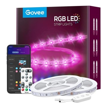 Govee - Wi-Fi RGB Smart Ταινία LED 15m + τηλεχειριστήριο