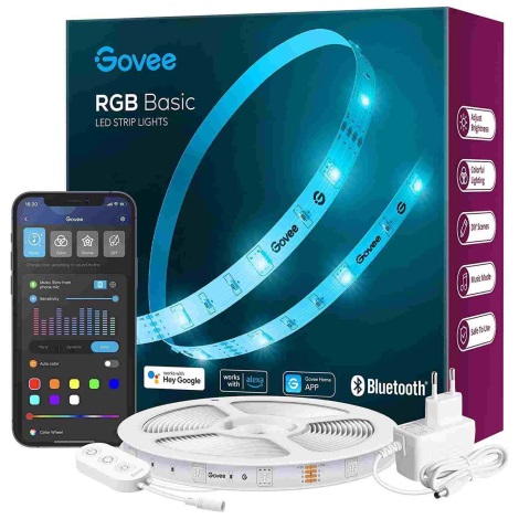 Govee - Wi-Fi RGB Smart Ταινία LED 5m