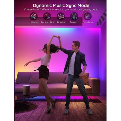 Govee - Έξυπνη LED ταινία Wi-Fi RGBIC PRO 10μ