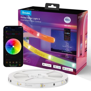 Govee - Wi-Fi RGBICW Smart PRO Ταινία LED 10m MATTER - extra durable