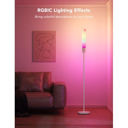 Govee - Επιδαπέδια λάμπα dimming LED CYLINDER SMART RGBICWW 2200-6500K