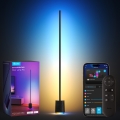 Govee - Επιδαπέδια λάμπα dimming LED με ηχείο Pro RGBICWW 2200-6500K Wi-Fi + τηλεχειριστήριο