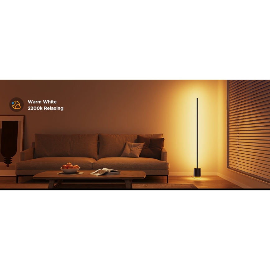 Govee - Επιδαπέδια λάμπα dimming LED Smart MATTER LED RGBICWW 2200-6500K Wi-Fi + τηλεχειριστήριο