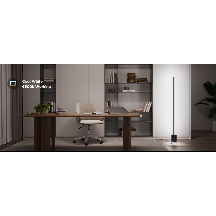 Govee - Επιδαπέδια λάμπα dimming LED Smart MATTER LED RGBICWW 2200-6500K Wi-Fi + τηλεχειριστήριο