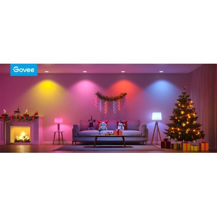Govee - LED RGBWW Ρυθμιζόμενη λάμπα Smart MATTER E27/9W/230V 2700-6500K Wi-Fi