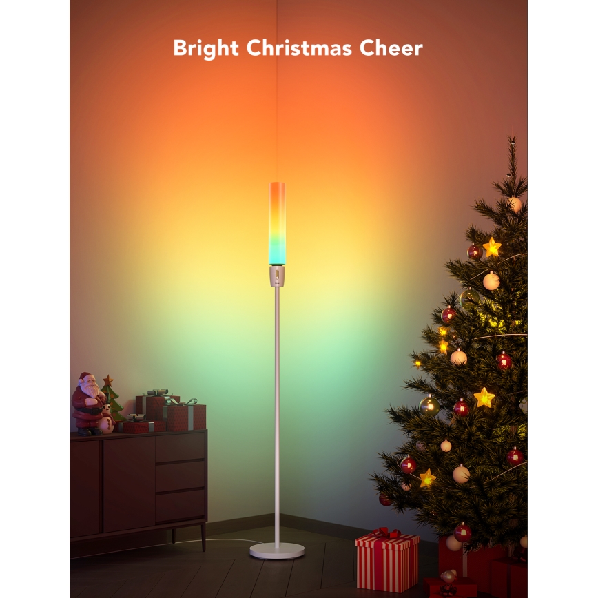 Govee - Επιδαπέδια λάμπα dimming LED CYLINDER SMART RGBICWW 2200-6500K
