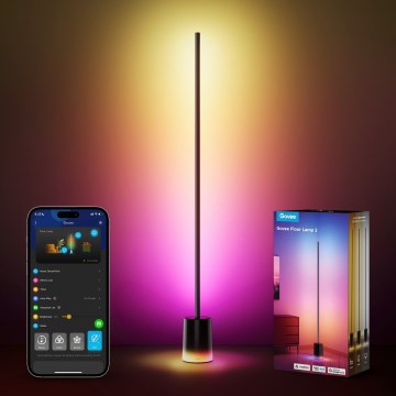 Govee - Επιδαπέδια λάμπα dimming LED Smart MATTER LED RGBICWW 2200-6500K Wi-Fi + τηλεχειριστήριο