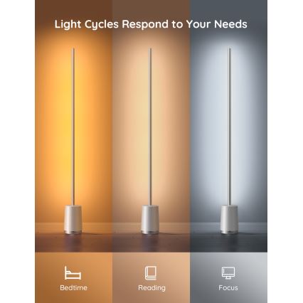 Govee - Επιδαπέδια λάμπα dimming LED Lyra Smart RGBICWW 2200-6500K Wi-Fi + τηλεχειριστήριο