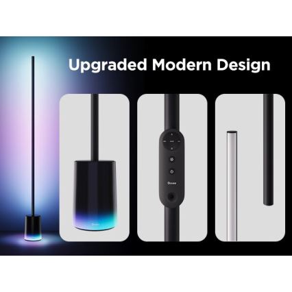 Govee - Επιδαπέδια λάμπα dimming LED Smart MATTER LED RGBICWW 2200-6500K Wi-Fi + τηλεχειριστήριο