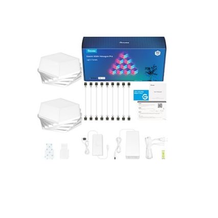 Govee - ΣΕΤ 10x Φωτιστικό LED Glide Hexa Pro LED Smart RGBIC Wi-Fi