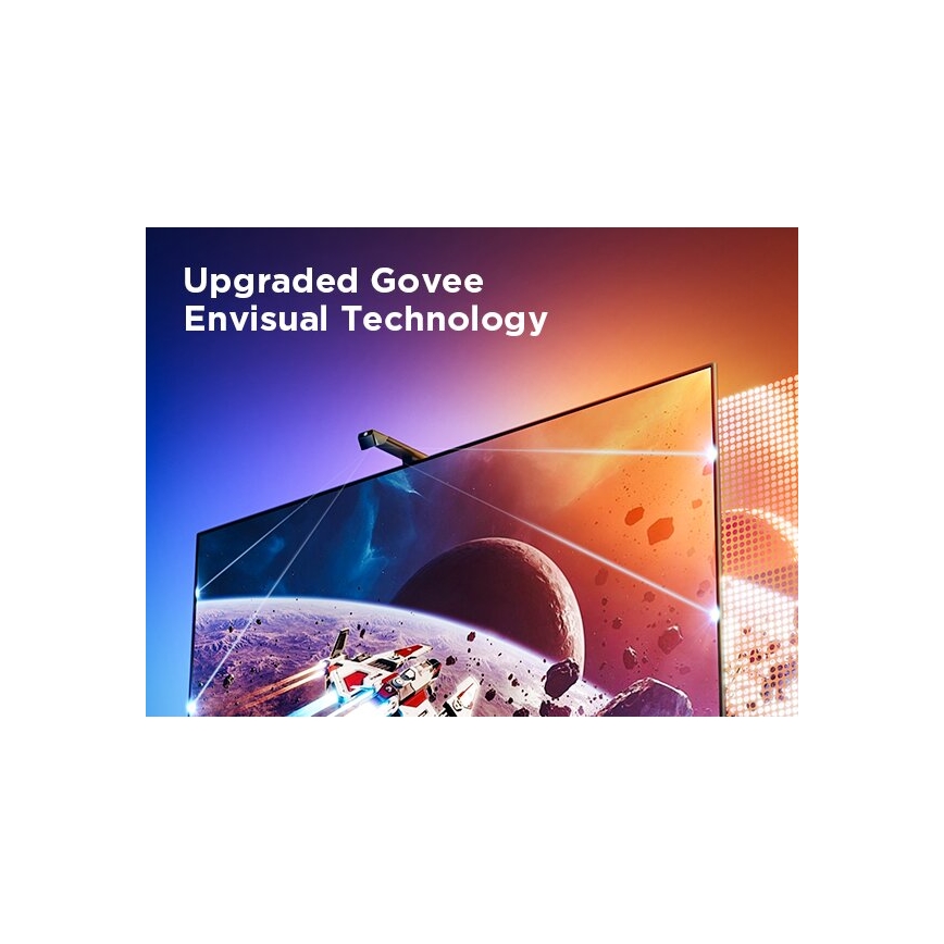 Govee - ΣΕΤ 2x Backlight TV 55-65" SMART LED οπίσθιος φωτισμός RGBICW Wi-Fi