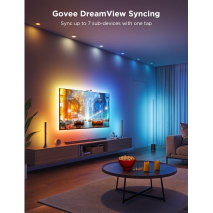 Govee - ΣΕΤ 2x Backlight TV 55-65" SMART LED οπίσθιος φωτισμός RGBICW Wi-Fi